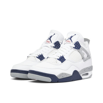 Nike Air Jordan 4 Retro White Midnight Navy
