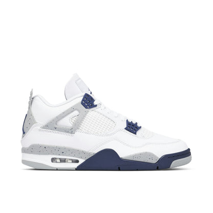 Nike Air Jordan 4 Retro White Midnight Navy
